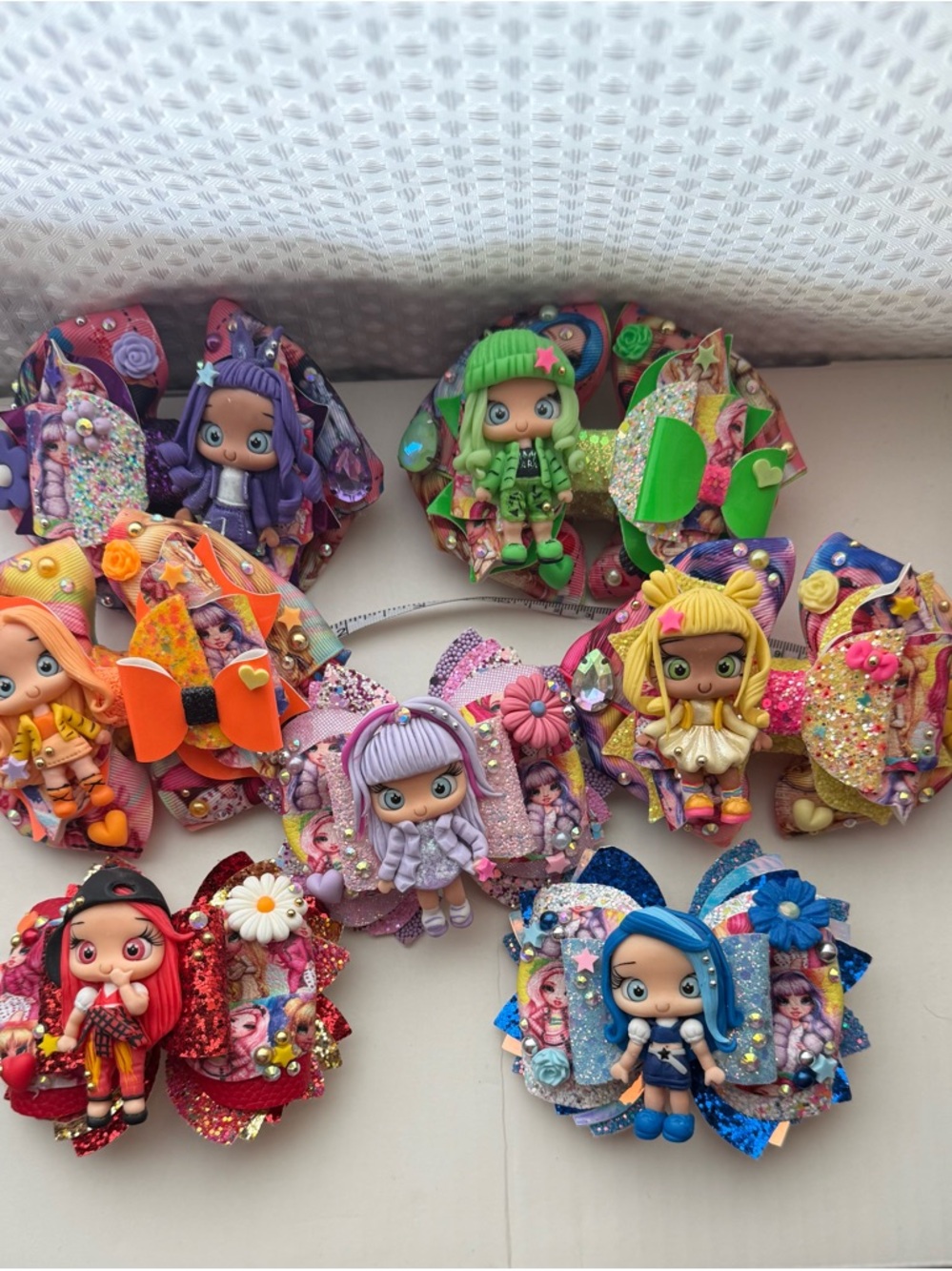 Rainbow High Hairbows (bundle of 7)